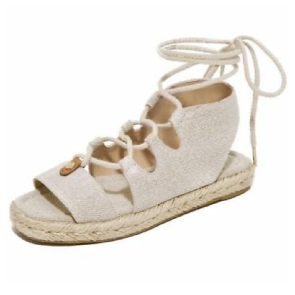 Michael Kors McKenna Lace-Up Espadrille Sandals